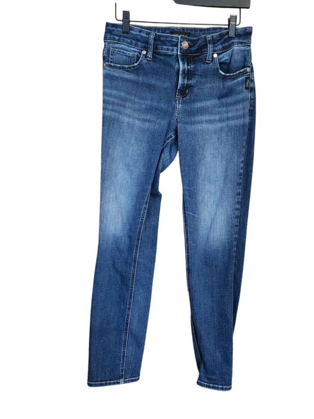 Silver Jeans Co Elsye Straight Denim Jeans Womens Size 28